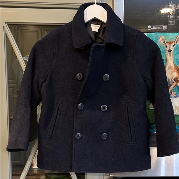Crewcuts Classic Navy Peacoat for Kids